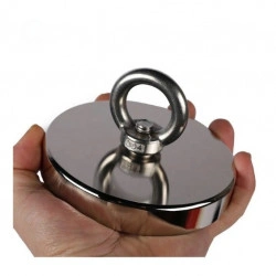 Magnet neodim oală D120 mm cârlig inelar rotativ magnet fishing 480kg