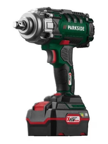 Masina de insurubat cu impact 20 V Parkside, cu acumulator si incarcator inclus - Img 2