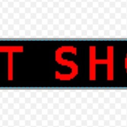 Panou Led de Exterior Programabil/Reclama Luminoasa 100x40cm Text Rosu pentru PET SHOP