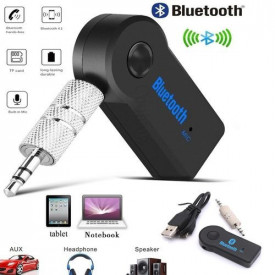 Receptor Bluetooth, Receiver Muzica Auto, AUXILIAR Adapter, Microfon, Muzica si Apeluri In Masina - Jack 3.5mm
