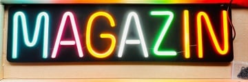 Reclama Luminoasa Neon LED " MAGAZIN " – Atrage Clientii Instant