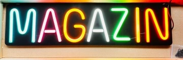 Reclama Luminoasa Neon LED " MAGAZIN " – Atrage Clientii Instant