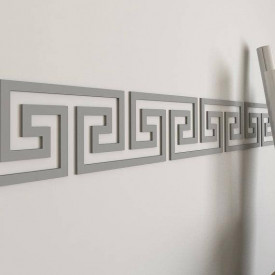 Set Oglinzi Design Versace - Oglinzi Decorative Acrilice Silver Plated - Luxury Home 24 bucati/set