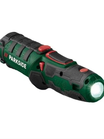 Surubelnita cu acumulator Parkside, 4 V, 26 de bituri, 200 rpm, 10Nm, maner drept sau tip pistol - Img 4