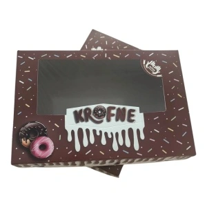 Kutija za krofne (velika) (set 5 kom)