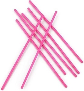 Plastični štapici za Cake Pops ROZI 50 kom.