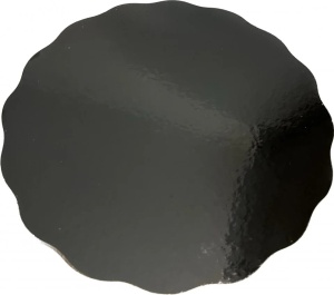 Podmetač za tortu f33 karner 3mm. Crno/Bela folija sa obe strane