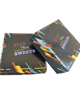 Kutija za kolače i torte – „keep calm and love sweets”(set 5 kom)