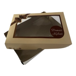 Kutija za kolače (mašna) 1 kg - Set 5kom