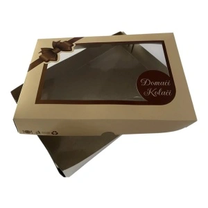 Kutija za kolače (mašna) 1 kg - Set 5kom