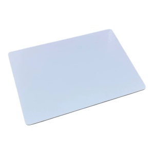 Podmetač za tortu – mali šnit 17×23 cm, 2.5 mm, belo/belo, obostrana plastifikacija