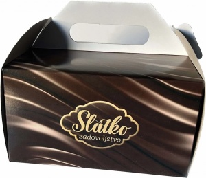 Kutija za torte 19×19×10 cm – sa štampom (set 5 kom)