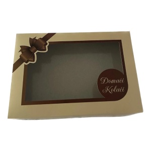 Kutija za kolače (mašna) 1 kg - Set 5kom