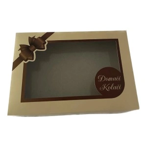 Kutija za kolače (mašna) 1 kg - Set 5kom