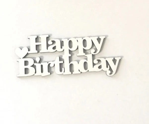 Mali toper Happy Birthday (beli)