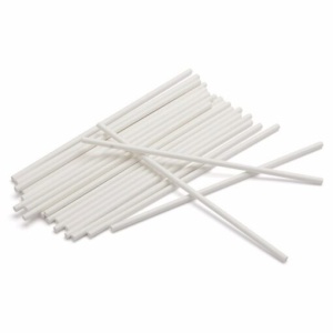 Plastični štapici za Cake Pops BELI 50 kom.