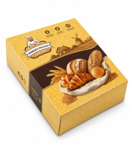 Kutija za slana peciva do 1 kg(Žuta)