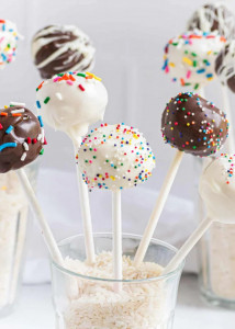 Plastični štapici za Cake Pops BELI 50 kom.