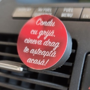 Dispozitiv parfumare auto pentru ventilație PERSONALIZAT