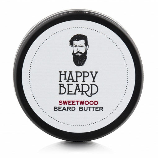 Unt de barba Happy Beard Sweetwood, 100 ml