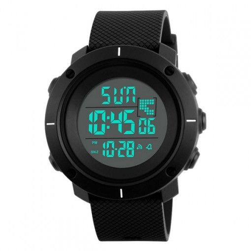 Ceas Barbatesc SKMEI CS876, curea silicon, digital watch, functie cronometru, alarma