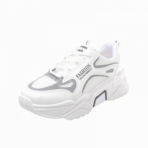 Pantofi sport dama AD32, model alb
