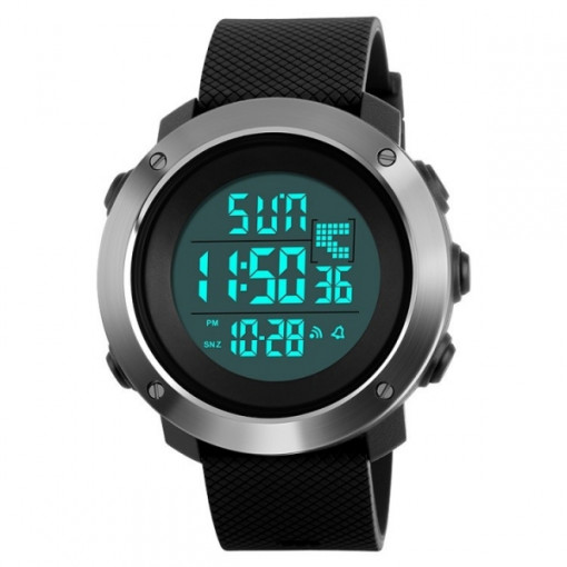 Ceas Barbatesc SKMEI CS879, curea silicon, digital watch, functie cronometru, alarma