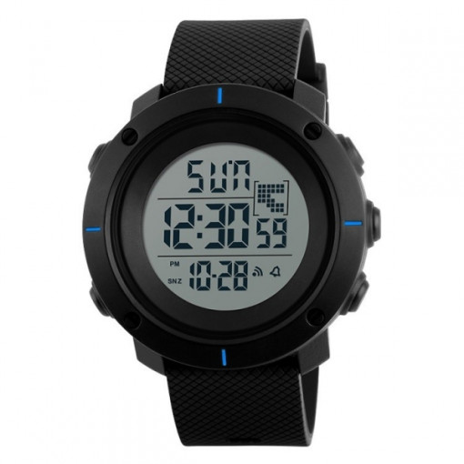 Ceas Barbatesc SKMEI CS1079, curea silicon, digital watch, functie cronometru, alarma