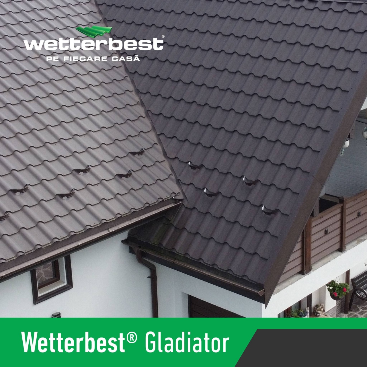 Tabla acoperiș Wetterbest Gladiator 0,5 mm NEOMAT