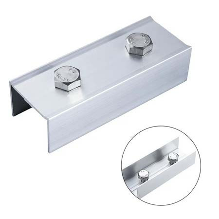 Conector profil aluminiu panou solar cu șurub și piuliță