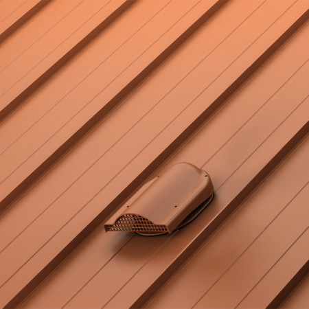 Element ventilare tablă falțuită click