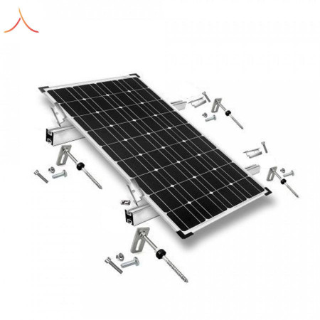 Kit structura montaj 1 panou fotovoltaic acoperis metalic