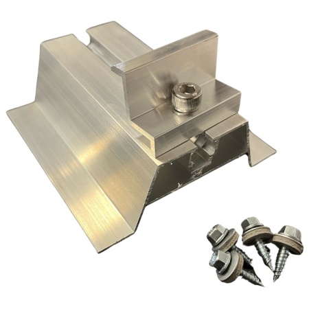 SET șină mini rail 40 echipată cu clemă capăt