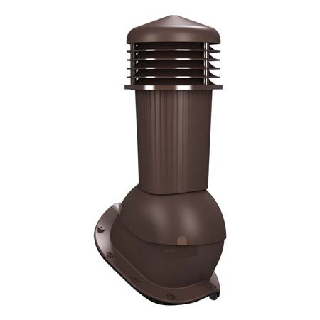 Coș ventilare tigla metalica profil U Ø 125 mm