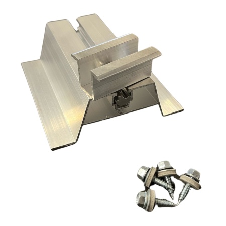 SET șină mini rail 40 echipată cu clemă îmbinare