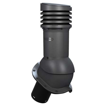Coș ventilare tigla metalica profil U EVO Ø 150 mm