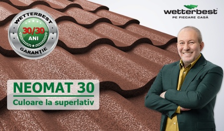 Tabla acoperiș Wetterbest Gladiator 0,5 mm NEOMAT