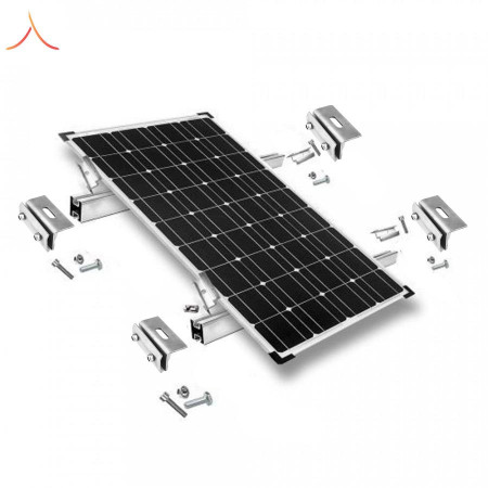 Kit structura montaj 1 panou fotovoltaic acoperis tabla faltuita click retro panel