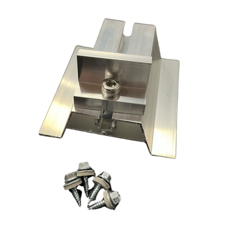 SET șină mini rail 60 echipată cu clemă capăt
