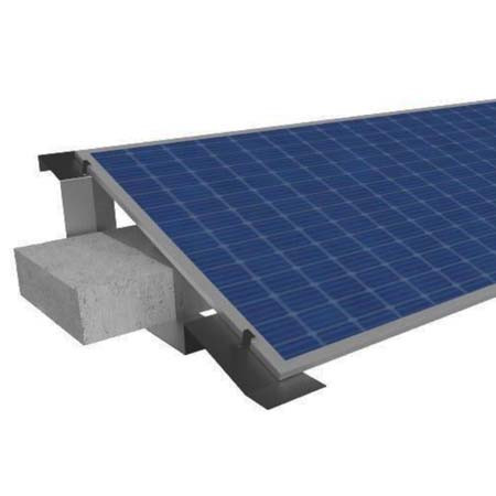 Element montaj panou fotovoltaic acoperis plat terasa tip I