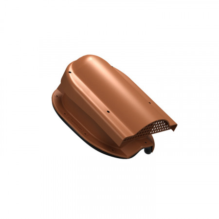 Element ventilare tablă cutată H 35 mm cărămiziu