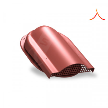 Element ventilare tablă falțuită click roșu