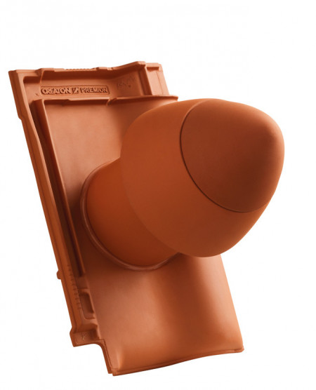 Premion Element tub aerisire argila NW 100 SIGNUM Tip A cu furtun flexibil pentru conexiune
