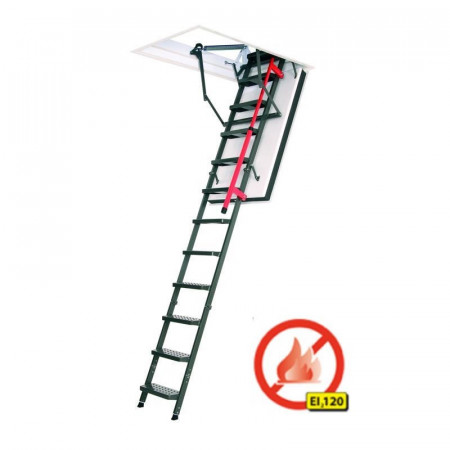 Scara modulara metalica FAKRO LMF Antifoc 120