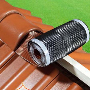 Bandă ventilare coamă Micro Vent 30 cm x 5 m RAL 9005 negru - Img 6