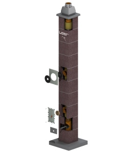 Coș de Fum Leier Multikeram LAS Ø140 mm