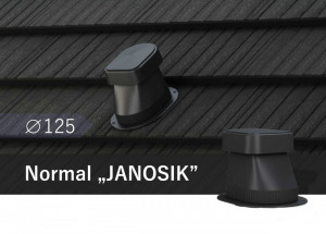 Coș ventilare șindrilă metalică Janosik
