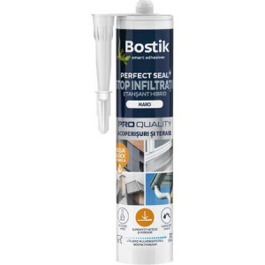 Mastic pentru etansarea imbinarilor la jgheaburi metalice si PVC Bostik