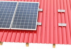 Kit Structură Completă pentru 5 Panouri Fotovoltaice – Montaj Acoperiș din Tablă Metalică (Sistem 2-2.5 kW) - Img 6