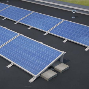 suport panouri fotovoltaice fără perforare terasă mare